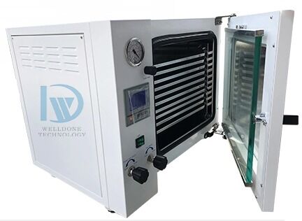 Автоматическая лабораторная вакуумная сушилка с контролем температуры 30~300℃ и 2-летней гарантией для высокого уровня безопасности