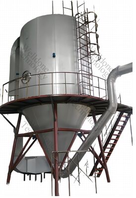 Environmental Friendly and Food Standard Spray Drying Tower 5l Spray Drying Machine