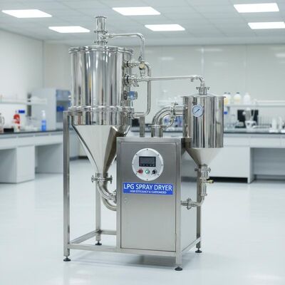 Высокоэффективная мини-распылительная сушилка для сжиженного нефтяного газа по индивидуальному заказу
