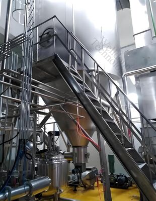 Машина сушки пульверизатором закрутки 10000KG/H внезапная энергосберегающая