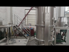 75% Вертикальный флюидизированный гранулятор для постели с сенсорным экраном 50-250°C