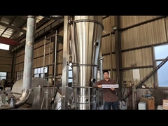 SUS304 Промышленный Fbd Сушильщик жидкостного постеля Машина Противодействие взрыву 50 / 60Hz