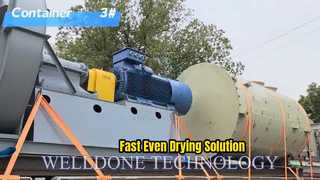 Быстросохнущая сушилка с псевдоожиженным слоем для соленых панировочных сухарей